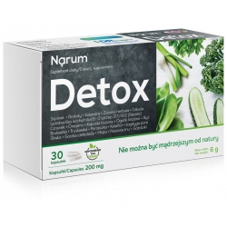 Narum Detox 200 mg, 30 kapsułek